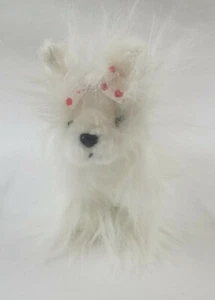 Ganz Webkinz Lil'Kinz White Yorkie HS070 Plush Stuffed Dog Without Tag and Code - Picture 1 of 5