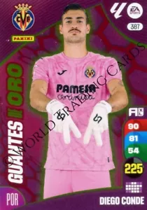 DIEGO CONDE #387 GUANTES DE ORO 2024-25 CROMO PANINI ADRENALYN XL LA LIGA 24/25 - Imagen 1 de 1