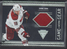 2011-12 Panini Titanium Game Worn Gear #15 Shane Doan Jersey