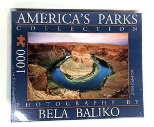 America's Parks Collection Horseshoe Bend Glen Canyon Arizona 1000 Piece Puzzle - Picture 1 of 7