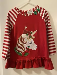Christmas In July - Christmas Unicorn Top - Picture 1 of 4