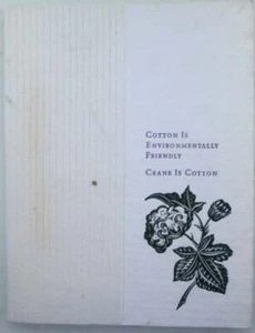 Given / Cotton is Environmentally Friendly Crane is Cotton - Picture 1 of 1