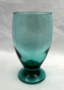 Cristar Footed Green Goblet 10oz. - Picture 1 of 5