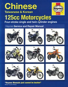 Haynes Repair Manual Chinese Taiwanese & Korean 125cc Motorcycles Price Reduced! - Picture 1 of 1