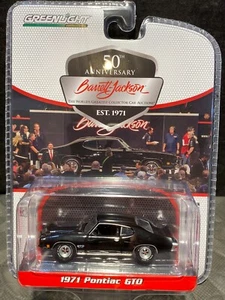1/64 Greenlight Barrett Jackson 1971 Pontiac GTO 455 BLACK - Bild 1 von 2