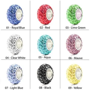 Crystal Charm Bracelet Bead - Birthday Gifts for Her Girls Women Daughter Sister - Picture 1 of 1