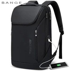 Nuevo BANGE Antirrobo Impermeable Mochila para Laptop 17 Bolsa para Computadora Viaje Negocios - Imagen 1 de 8