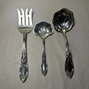 (3) Handtuch Sterling König Richard Servierstücke - Bild 1 von 6