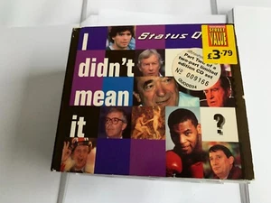 Status Quo - I Didnt Mean It - CD Single - Limited Edition (Part 2) - Picture 1 of 6