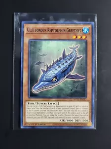 Yugioh! Gluttonous Reptolphin Greethys - 2021 Tin of Ancient Battles MP21-EN183 - Picture 1 of 1