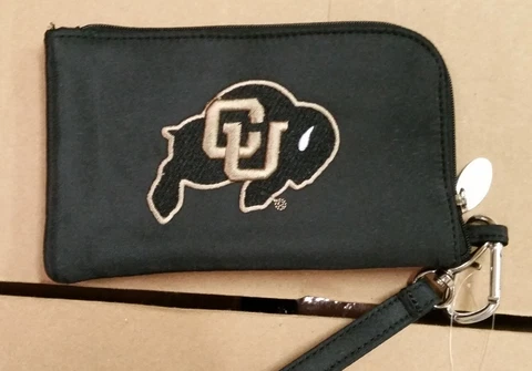 Colorado Buffaloes ID Wallet Wristlet Cell Phone Case Charm 14 Purse Cover