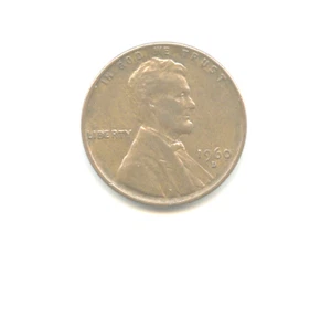 1960 D     United States Penny--BIE-error coin Q - Picture 1 of 4