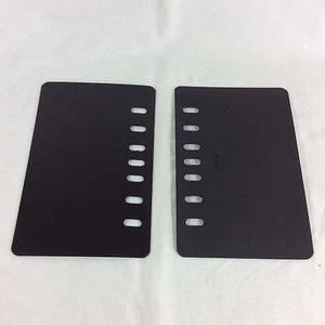 2 Classic End Board Page Lifter Saver Franklin Covey Planner Binder Plastic Pair - Picture 1 of 2