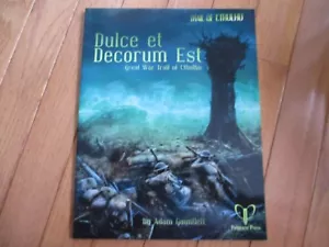 Call of Cthulhu Trail of Cthulhu Dulce et Decorum Est Great War Trail of Cthulhu - Picture 1 of 1