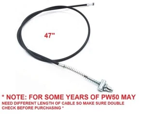 AFTERMARKET 47"  REAR BRAKE CABLE FOR PW50 CB14 - Bild 1 von 1