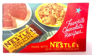1940 Nestle's Favorite Chocolate Recipes Booklet Vintage Pamphlet - Picture 1 of 7