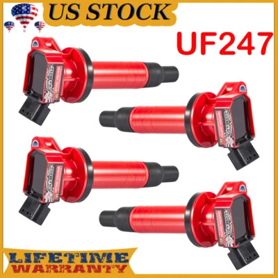 Bobinas de encendido para Toyota Corolla 2000-2008 1,8 L L4 UF247 22150-4020, 4 piezas Foto 1 de 4