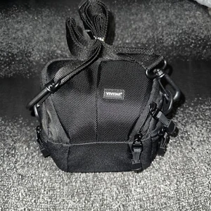 Vivitar VIV-DKS-6 Camera Camcorder Case Black/ Teal - BRAND NEW + ATTACHMENTS! - Picture 1 of 14