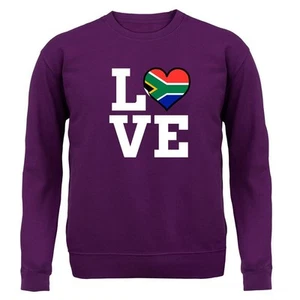 Love South Africa Flag - Kids Hoodie / Sweater - African Cape Town Country Live - Picture 1 of 20
