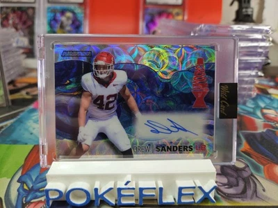 2023 Wild Card Alumination  Drew Sanders Auto RC #1/1 - Broncos scaley  - Image 1 of 2