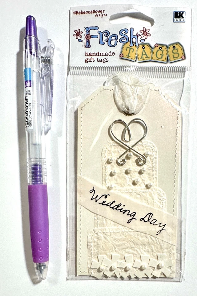 Rebecca Sower Wedding Day Tag Stickers Card Making Scrapbooking - Image 1 of 1