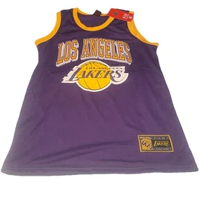 NBA Lakers Jersey Men's Medium Purple Sleeveless - Picture 1 of 8