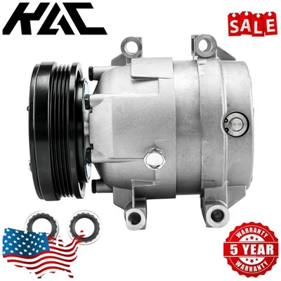 New A/C Compressors & Clutches For Chevrolet Corvette 1997-1998 2000 2001-2004 - Image 1 of 4