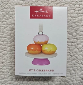 Hallmark Andenken Ornament - Let's Celebrate - 2024 **NEU/KOSTENLOSER VERSAND** - Bild 1 von 3