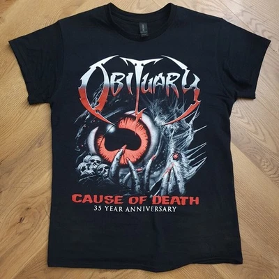 Gildan Camicie Necrologio Causa Morte 35 Anniversario Unisex S-5XL DO739 - Immagine 1 di 4