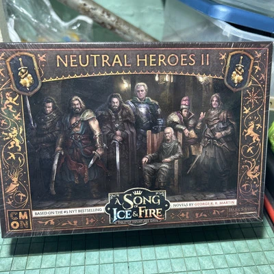 Neutral Heroes #2 Expansion A Song of Ice & Fire Miniatures ASOIAF CMON NIB - Image 1 of 2