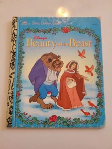 Vintage A Little Golden Book - Disney's Beauty And The Beast 1991 104-65 #1479 - Picture 1 of 4