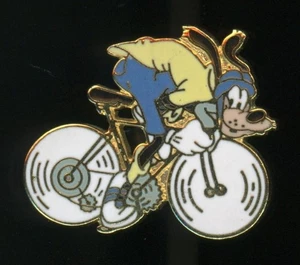 Goofy Riding Rennrad Disney Pin - Bild 1 von 1