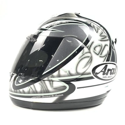 Arai RX-7 RR IV Gray Full Face Helmet Size:L 59-60cm Japan - As Is - HSHM - Image 1 of 4
