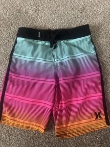 Boys Hurley Size 7 Swim Trunks With Cinch Waist - Picture 1 of 4