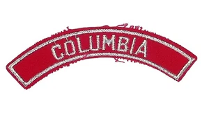 COLUMBIA RWS Red & White Community Strip Boy Scout - Picture 1 of 2
