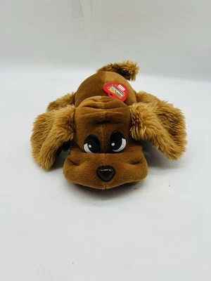 Pound Puppy 2000 animado ladrido cola meneo ¡¡¡Funciona!!! Cuello marrón rojo G924 Foto 1 de 4