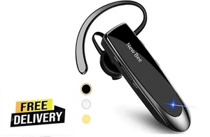 Nowa słuchawka Bluetooth bee V5.0 Bezprzewodowy zestaw głośnomówiący z mikrofonem 24 godziny - Zdjęcie 1 z 13