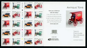 US Scott 3629e christmas Toys 2 sided pane of 20 stamps of 37c - Picture 1 of 1