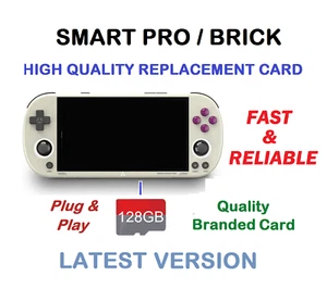Trimui Smart Pro Brick Console di Gioco Micro SD 128GB Scheda di Aggiornamento Ricambio - Foto 1 di 1