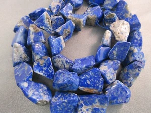 Lapislazuli Perlen Rough Nuggets 20 Stück - Bild 1 von 2