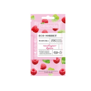 Bielenda Eco Sorbet Malina Naturalna Nawilżająca i Kojąca Maseczka do Twarzy 8g - Bild 1 von 3