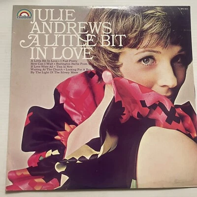 Julie Andrews A Little Bit In Love Vinyl Record 12” 33 RPM RPG 7511 Rainbow 1976 - Image 1 of 4