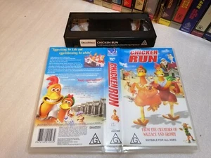 CHICKEN RUN - Australian Dreamworks Edition (Simply Eggstraordinary) Vhs CARTOON - Picture 1 of 1
