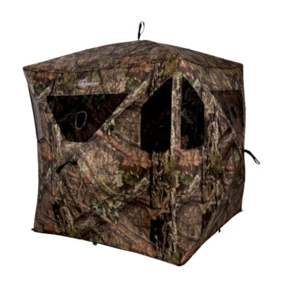 Ameristep Mossy Oak Break Up Country Brickhouse 3 Person Ground Blind - Image 1 of 4