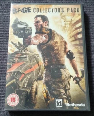 Rage Collector's Pack PC CD Rom (New Sealed) Game, Making Of dvd, +2 Comic Books - Image 1 of 2