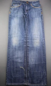 Pantalones de mezclilla Star Brite Vegas para hombre con solapa recta bolsillo talla 32 (Sr 32x33) - Imagen 1 de 12