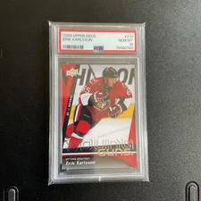 2009 Upper Deck Erik Karlsson Young Guns #210 RC PSA 10 GEM MT
