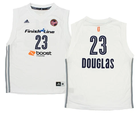 WNBA Kids Indiana Fever Katie Douglas #23 Chase Jersey, White Cover
