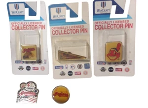 Cleveland Indians 5 Baseball Pin lot by Wincraft - Picture 1 of 10