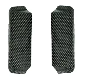Protectores laterales para lámpara trasera Escort Mk2 - patines de luz trasera fibra de carbono real - Imagen 1 de 3